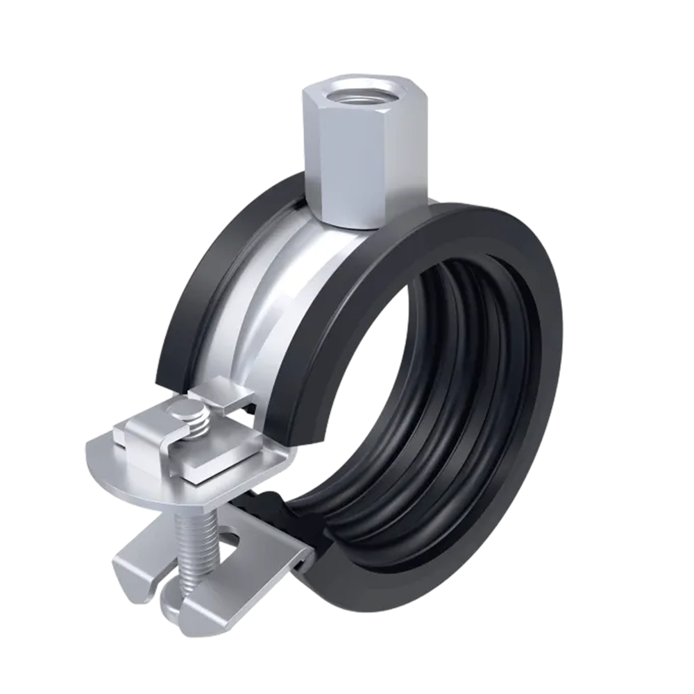 108-114 mm Beugel 120. M8/10 EPDM elvz