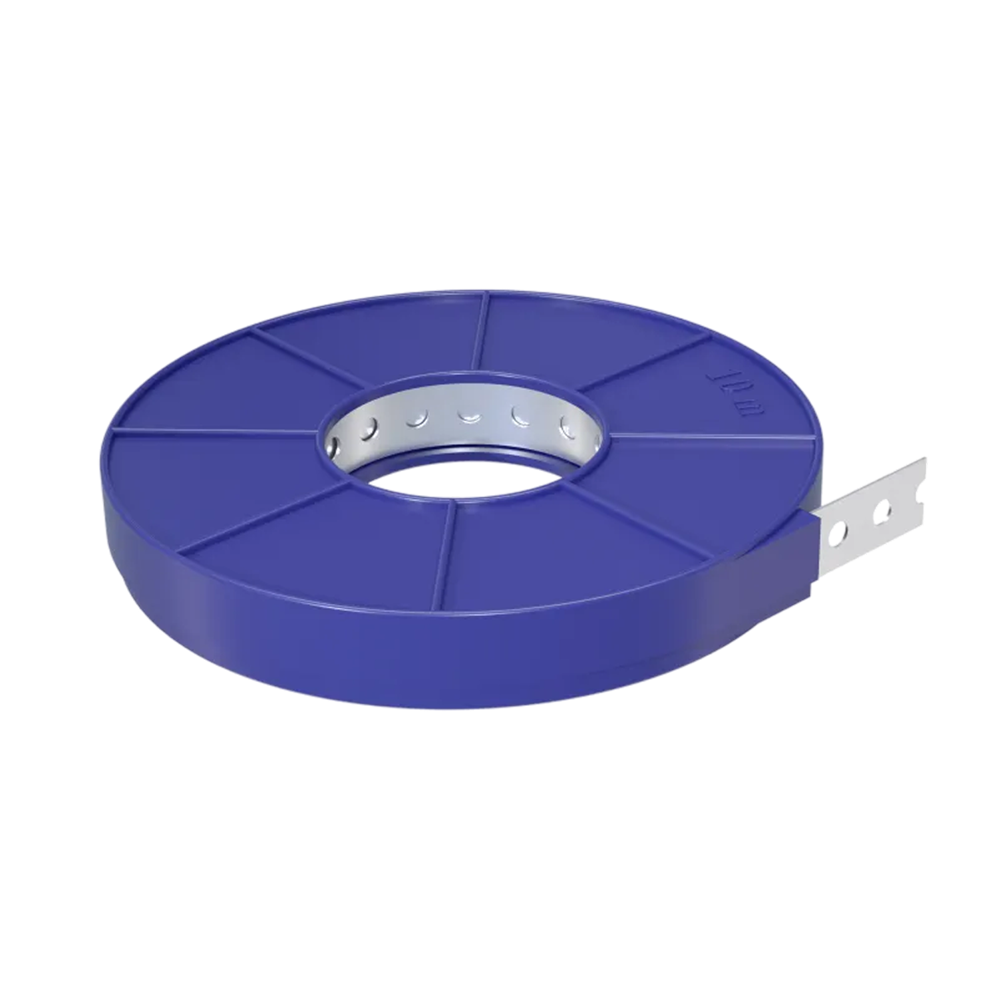 17x0,8 mm Montageband (10m) recht