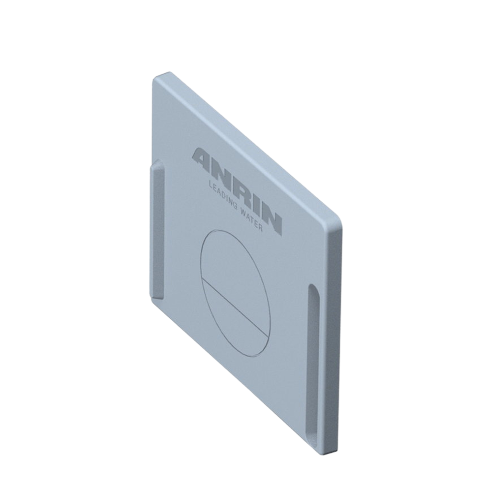 Anrin eindstuk voor lijngoot, pp, type SELF, zonder uitloop