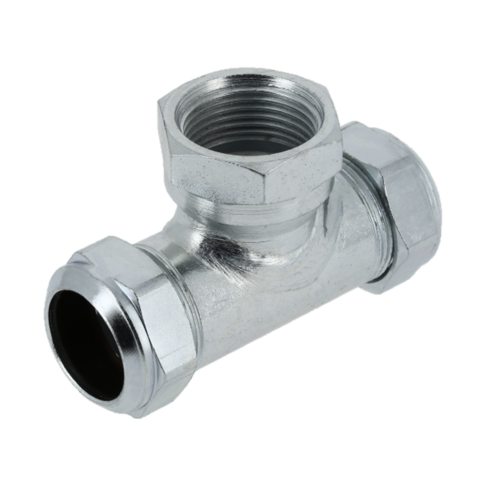BONFIX 110 T-stuk 35 x 1/2" binnendraad x 35 mm