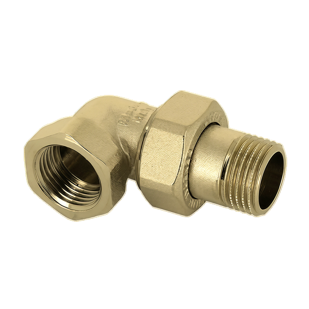 BONFIX 70278 3-del. kniekoppeling 3/8"bi. x 3/8"bu