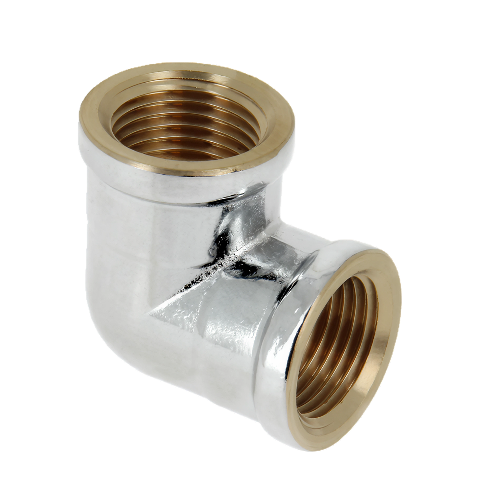 BONFIX 80240 Knie 3/4" binnendraad verchroomd