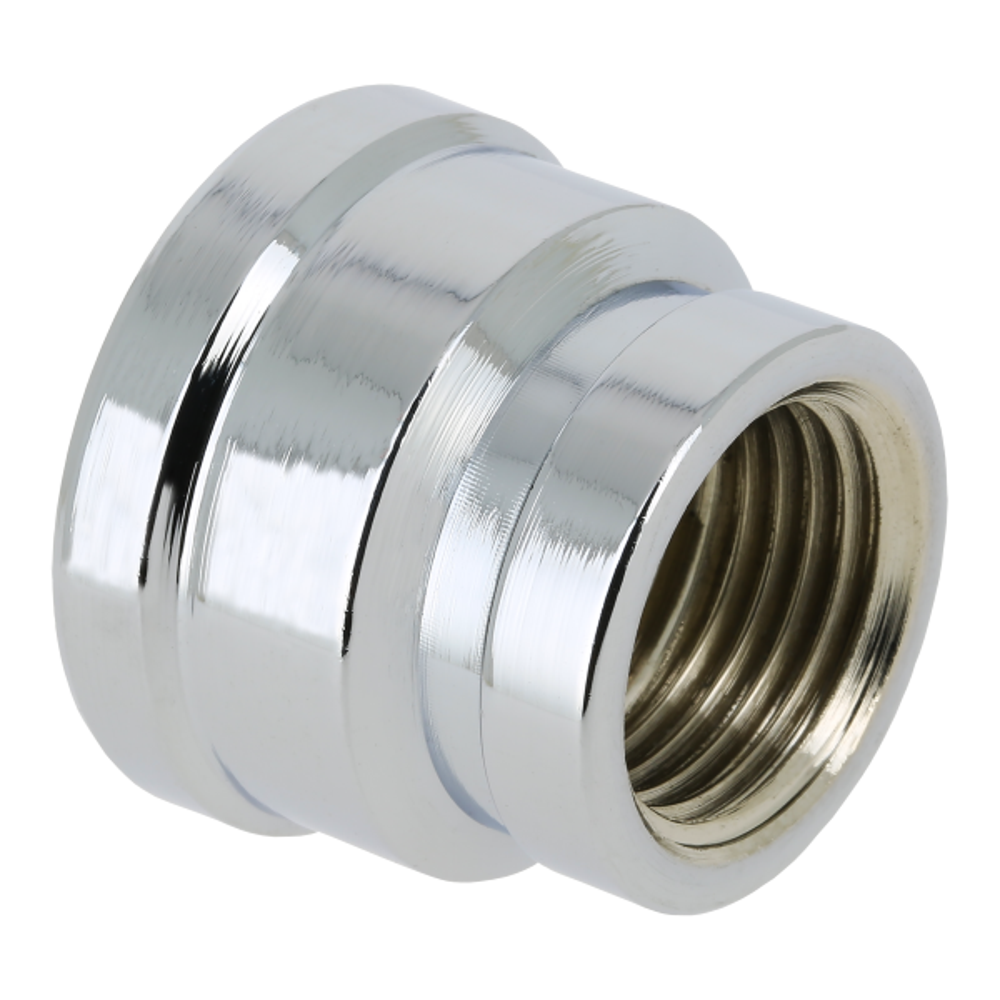 BONFIX 81440 Verloopsok 1/2" x 3/8" 2xbinnendraad verchr.