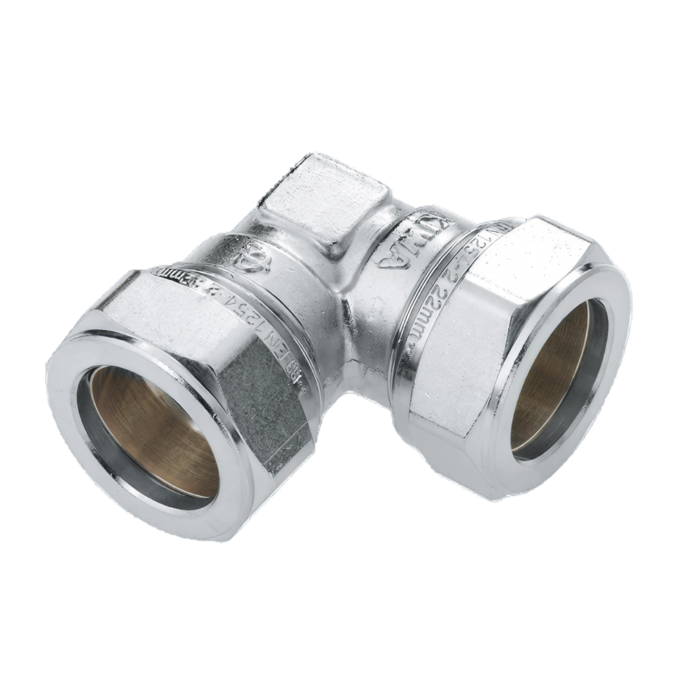 BONFIX 82522 Knel Kniekoppeling 28 x 28 mm vertind