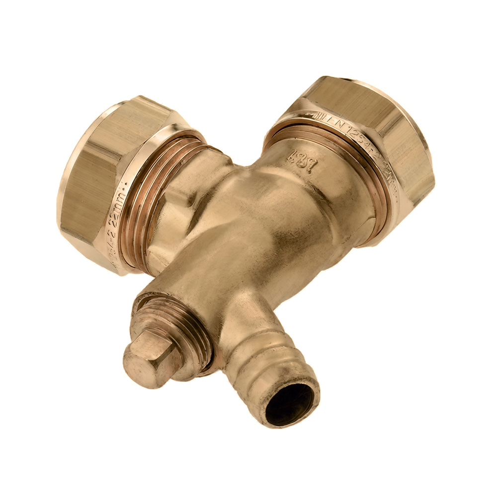 BONFIX 82660 Knel Knie met aftapgelegenheid 15 x 15 mm