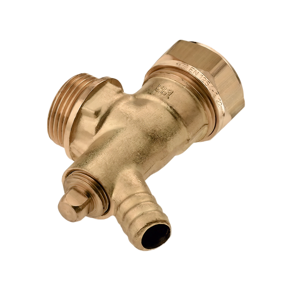 BONFIX 82670 Knel Knie met aftap 1/2" buiten x 15 mm