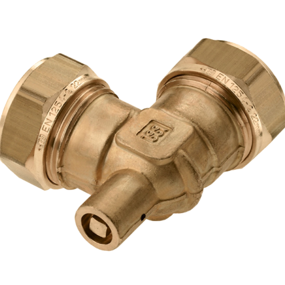 BONFIX 82771 Knel Knie met ontluchting 22 x 22 mm