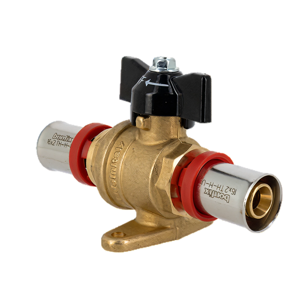 BONFIX Alu-pers 2002605 Kogelkraan 1/2" buitendraad x 16 mm