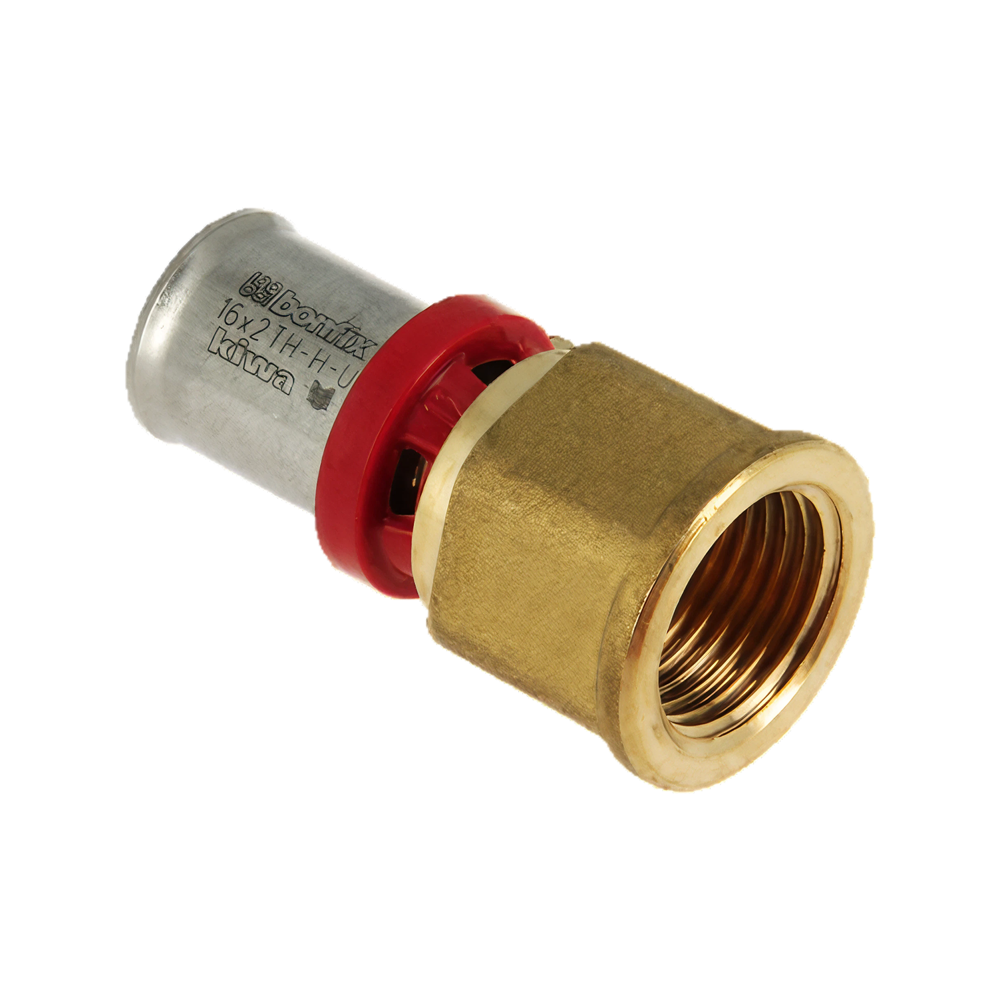 BONFIX Alu-pers schroefbus 1 1/2" bi.dr. x 50 mm