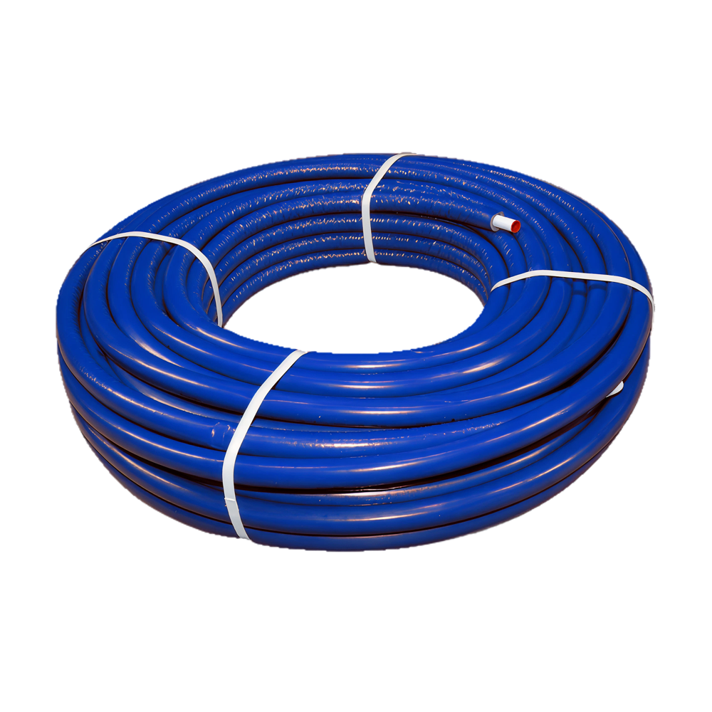 BONFIX Alu-pers systeembuis+Iso 6mm+blauw 16 x 2,0 rol 50 m