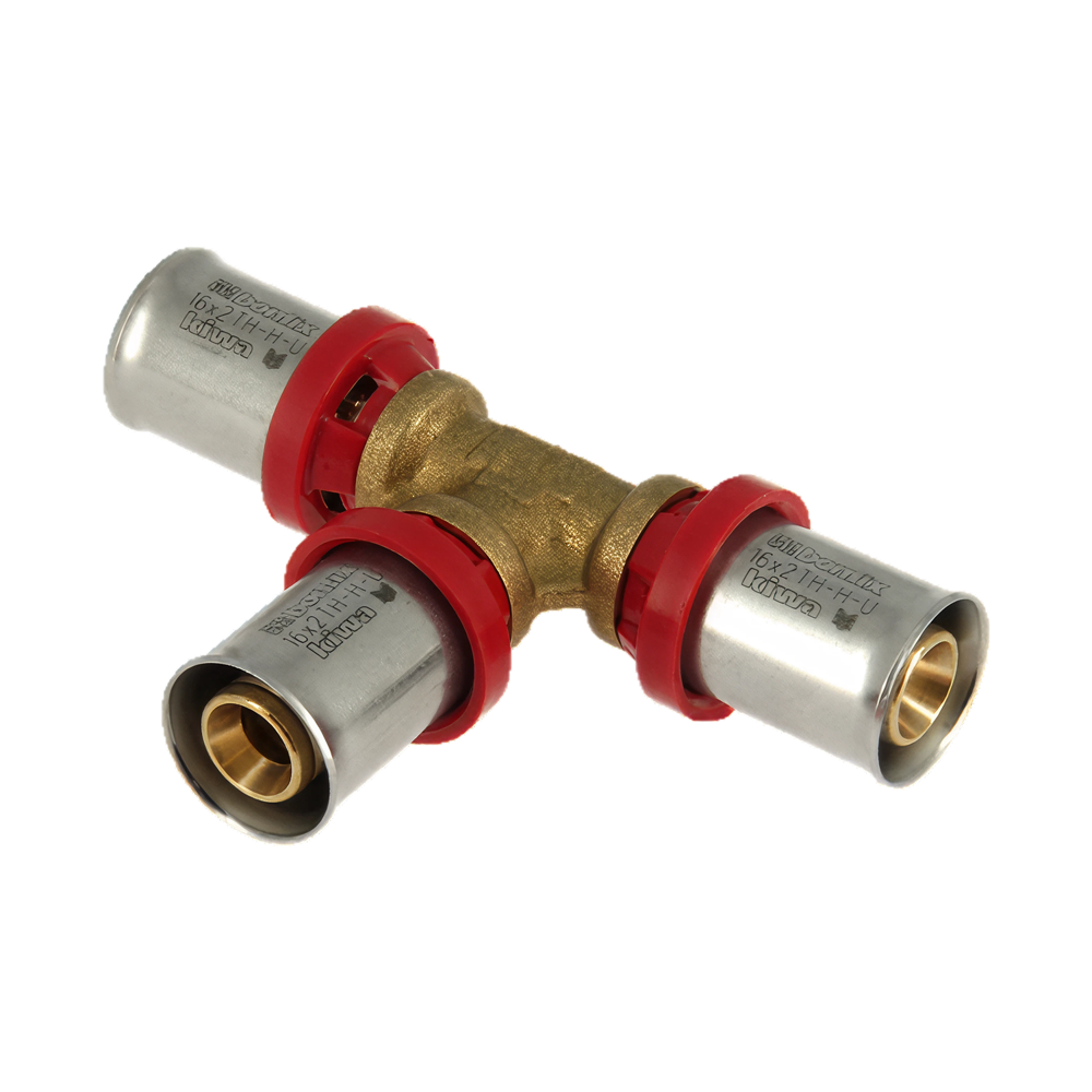 BONFIX Alu-pers T-stuk 50 x 50 x 50 mm