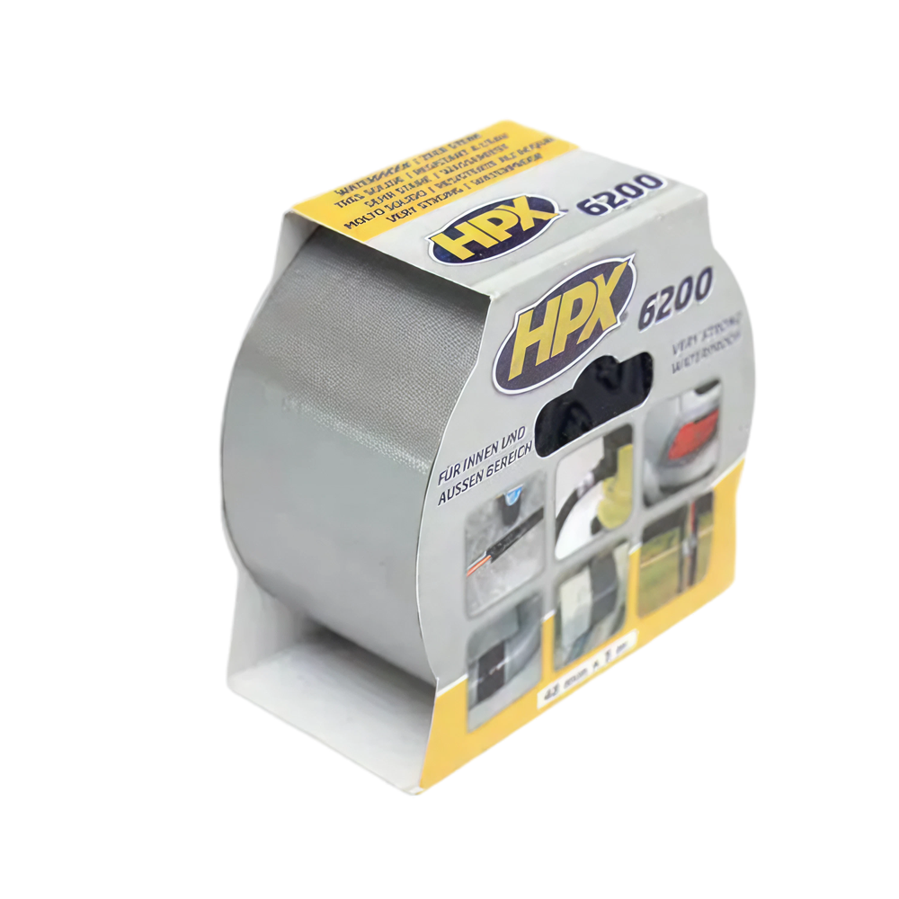 Ducktape, grijs, 48mm x 5m blister