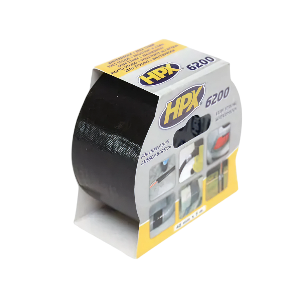 Ducktape, zwart, 48mm x 5m blister