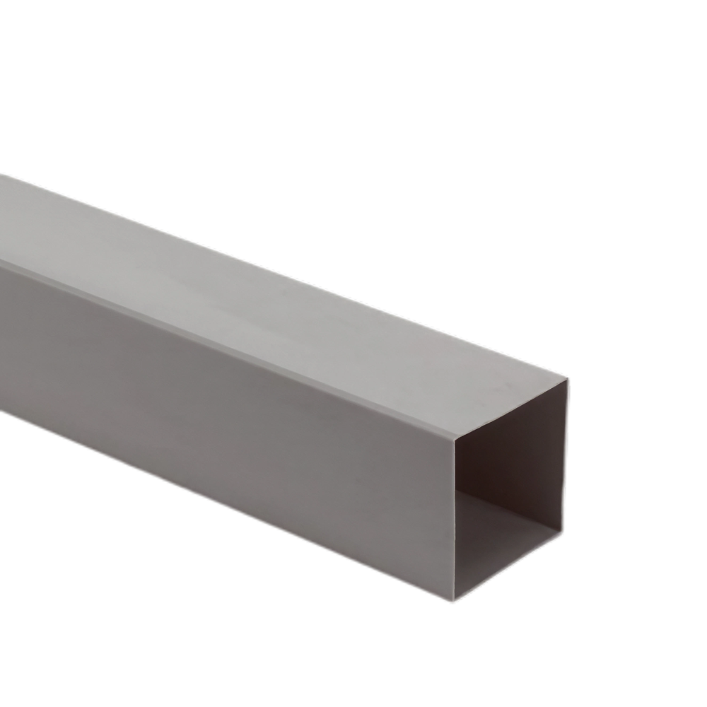 Dyka PVC HWA Buis 80 x 1,5 vierkant grijs L=4m