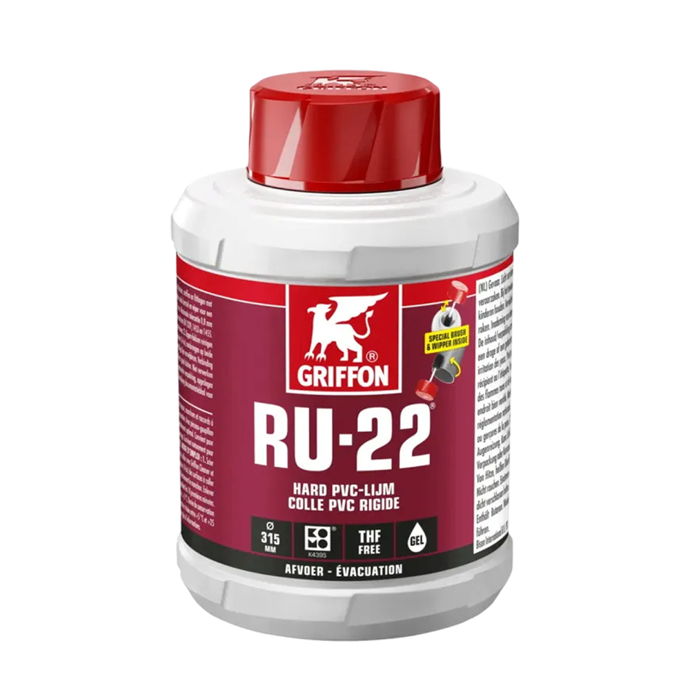 Griffon hard pvc lijm, RU-22, bus à 500 ml