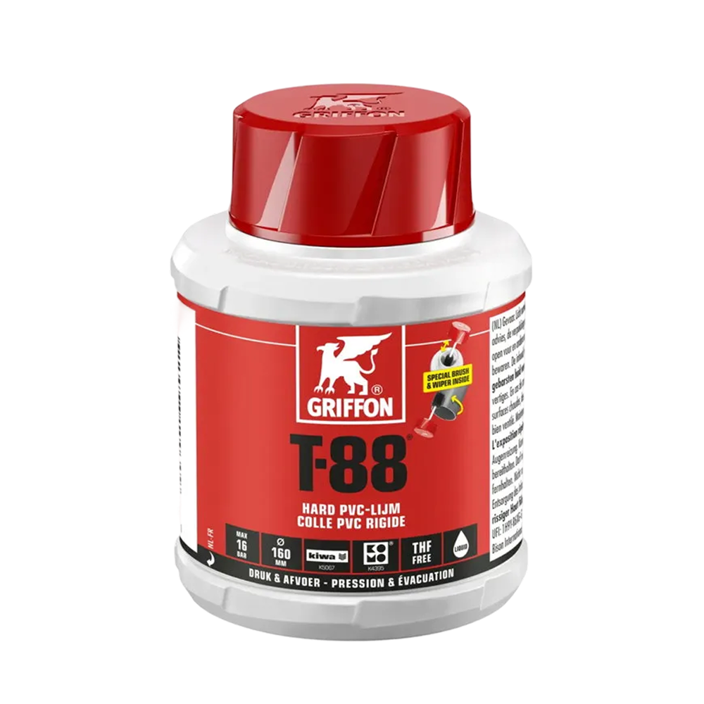 Griffon T-88, hard pvc lijm, 1000 ml
