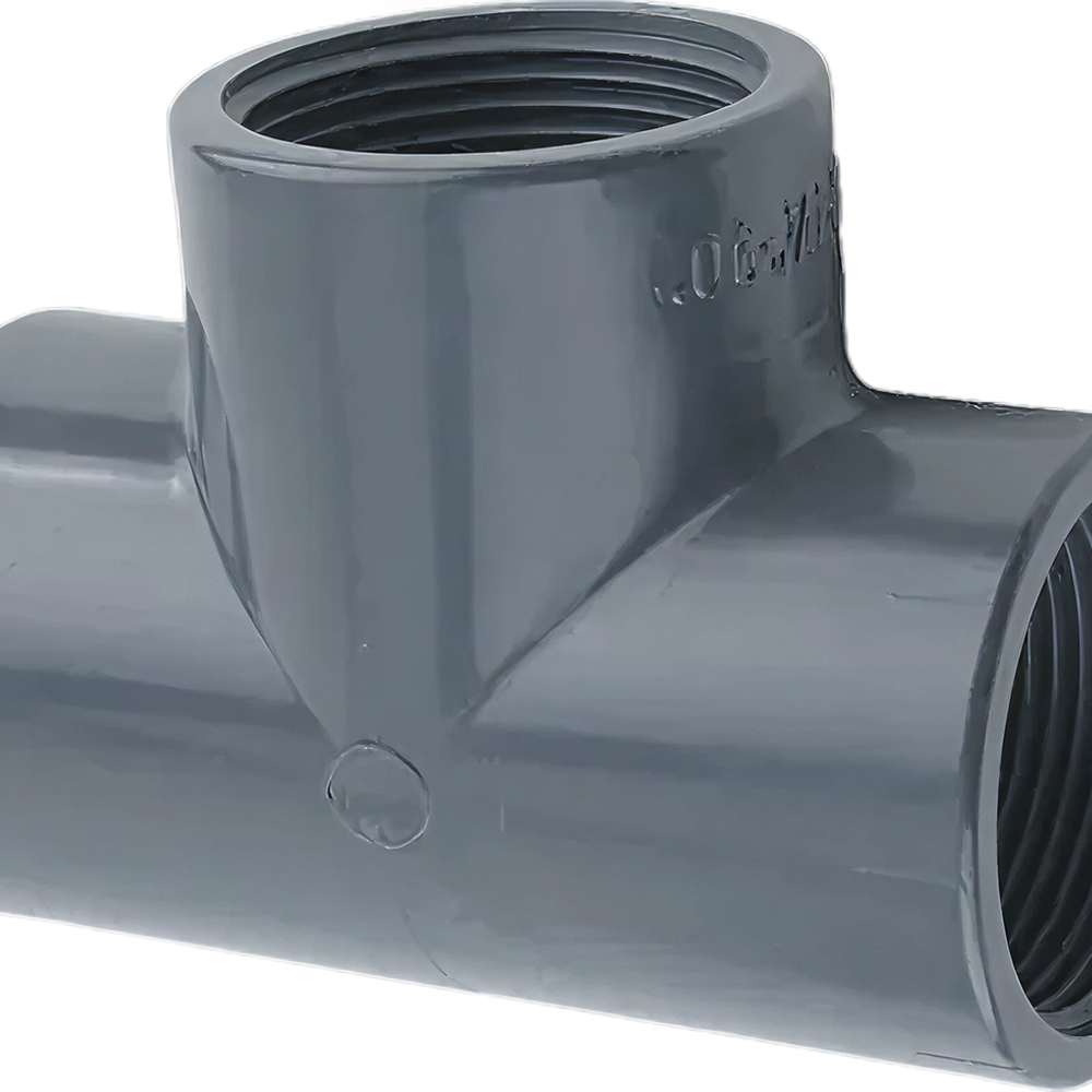 HD Draad T-stuk 2.1/2" 90° Bi.dr.