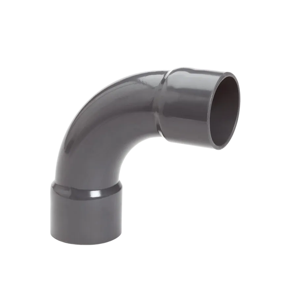 HV Bocht 250mm 90° uit Buis PN12,5