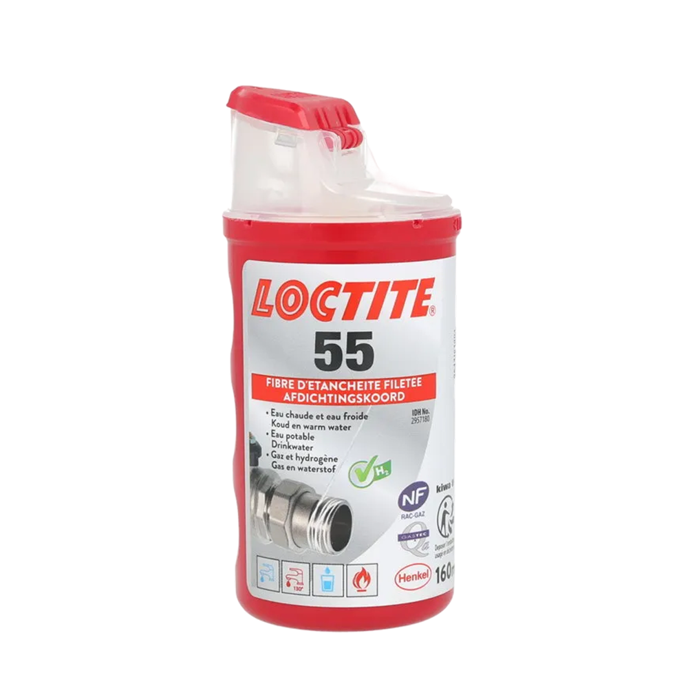 Loctite 55 schroefdraadafdichting pot 160 per mtr