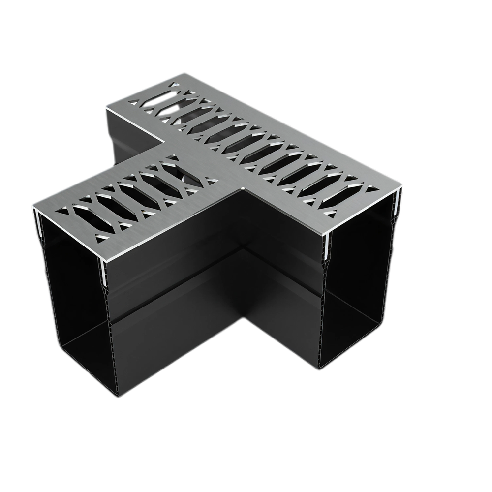 MW Drain 65/100 T-stuk, Viking-Line RVS rooster