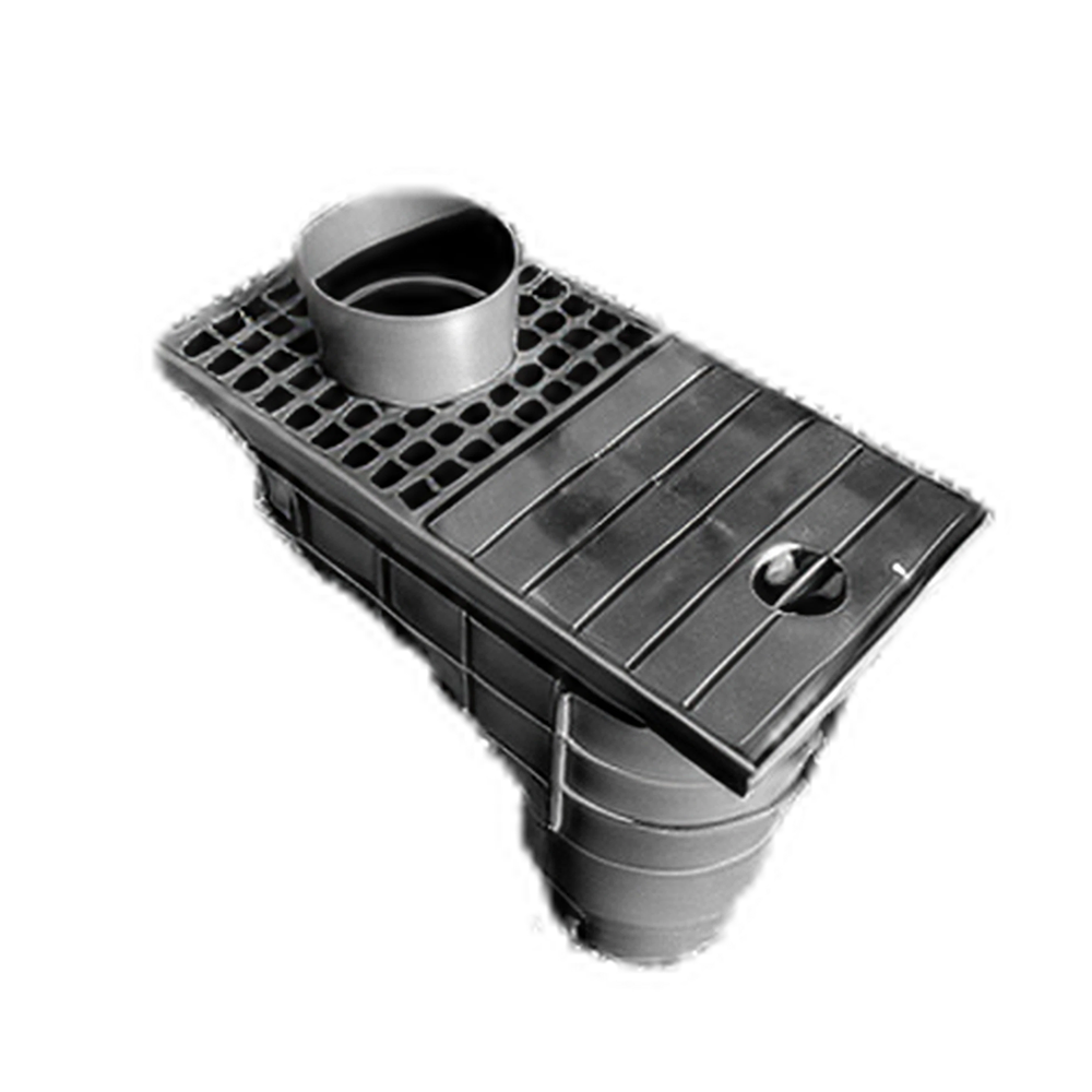 MW HWA ontlastput 80mm, incl. vuilopvangmand, 110/125mm