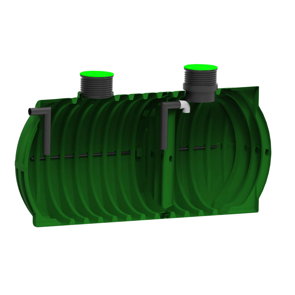 MW Septictank polyetheen, 2-kamersysteem 25000 liter