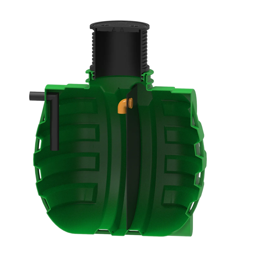 MW Septictank polyetheen, 2-kamersysteem 3500 liter