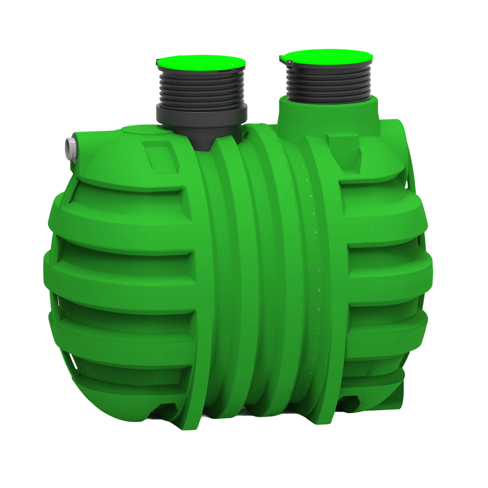 MW Septictank polyetheen, 3-kamersysteem 10000 liter