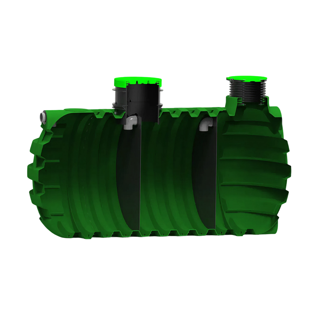 MW Septictank polyetheen, 3-kamersysteem 16000 liter