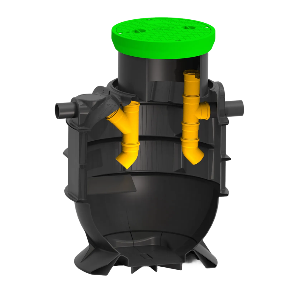 MW vetafscheider 800L, NG1, Ø1300mm, H=1550mm