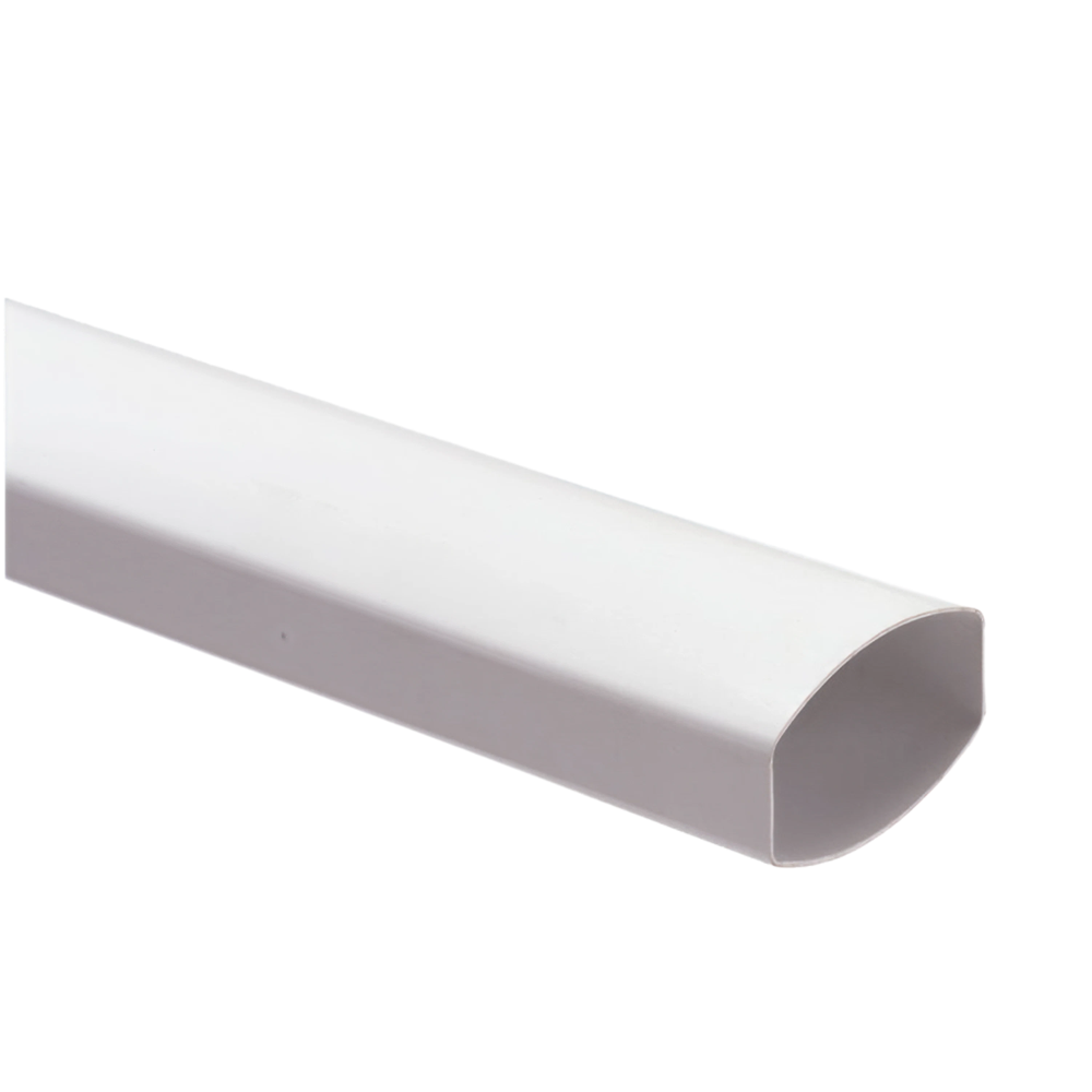 NICOLL Techtan Ovation PVC-Ti HWA buis 90x56mm L=4m wit