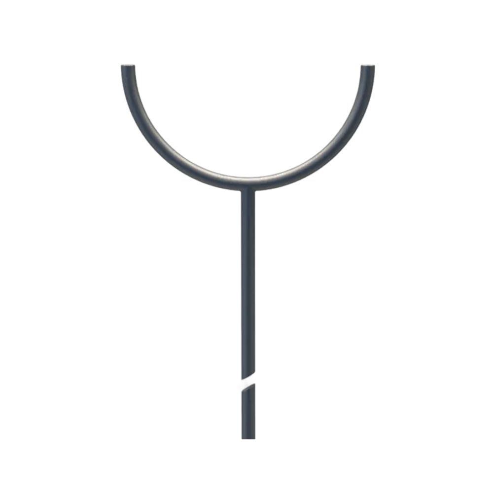 Ø125 mm Rioleringspen zwart - 1 mtr