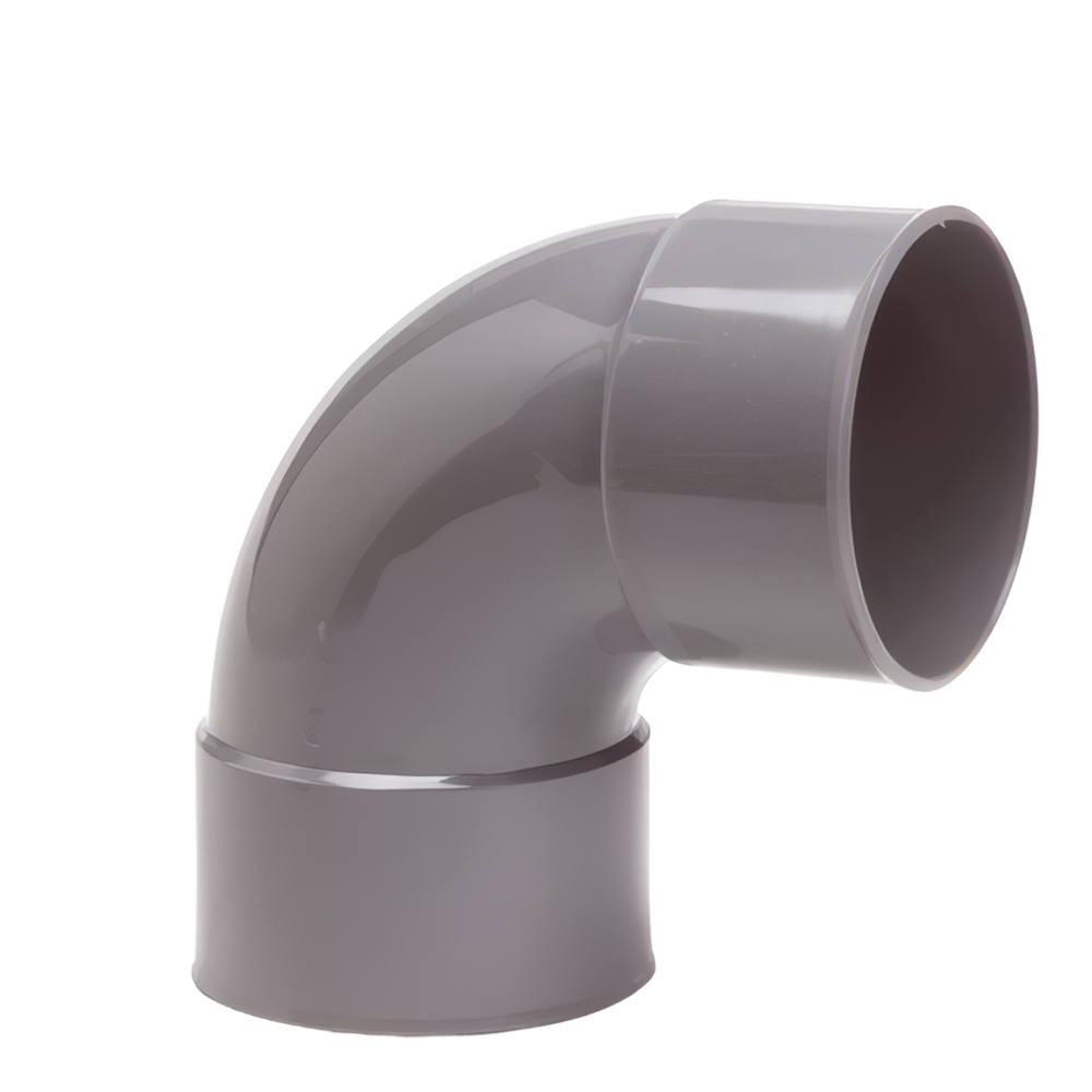 Pipelife lijm bocht 90gr 50mm mof-mof