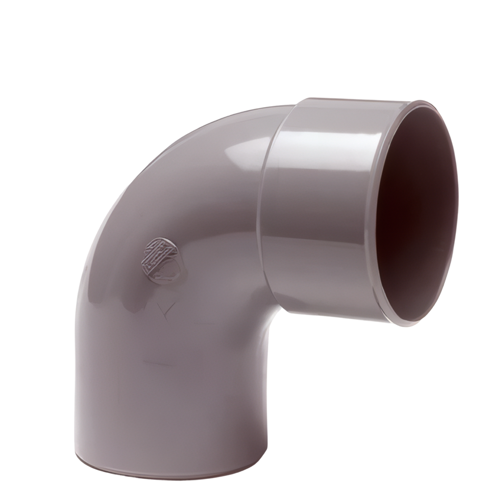 Pipelife lijm bocht 90gr 50mm mof-spie