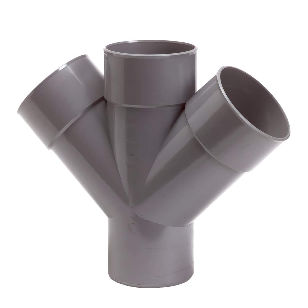 Pipelife lijm dubbel t-stuk 45gr 110x110mm m/s