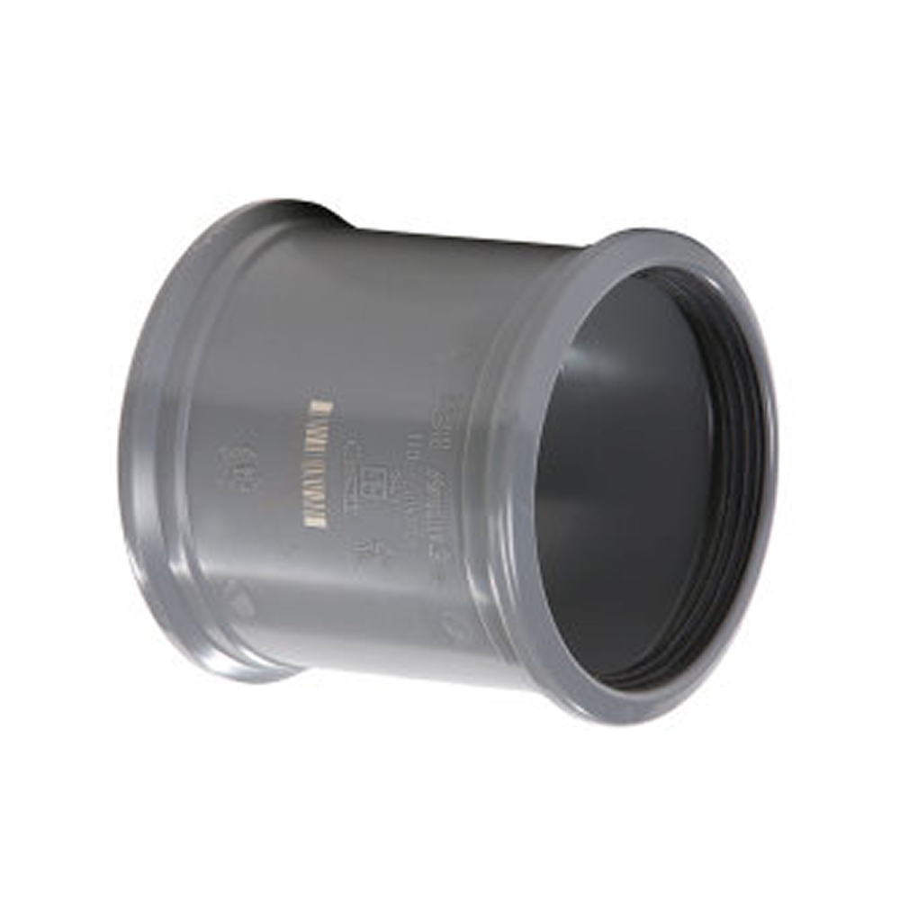 Pipelife pvc steekmof 125 sn4 gr