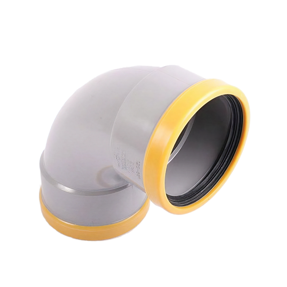 Wavin PVC Bocht 90° 125 SN8 M/M Flx