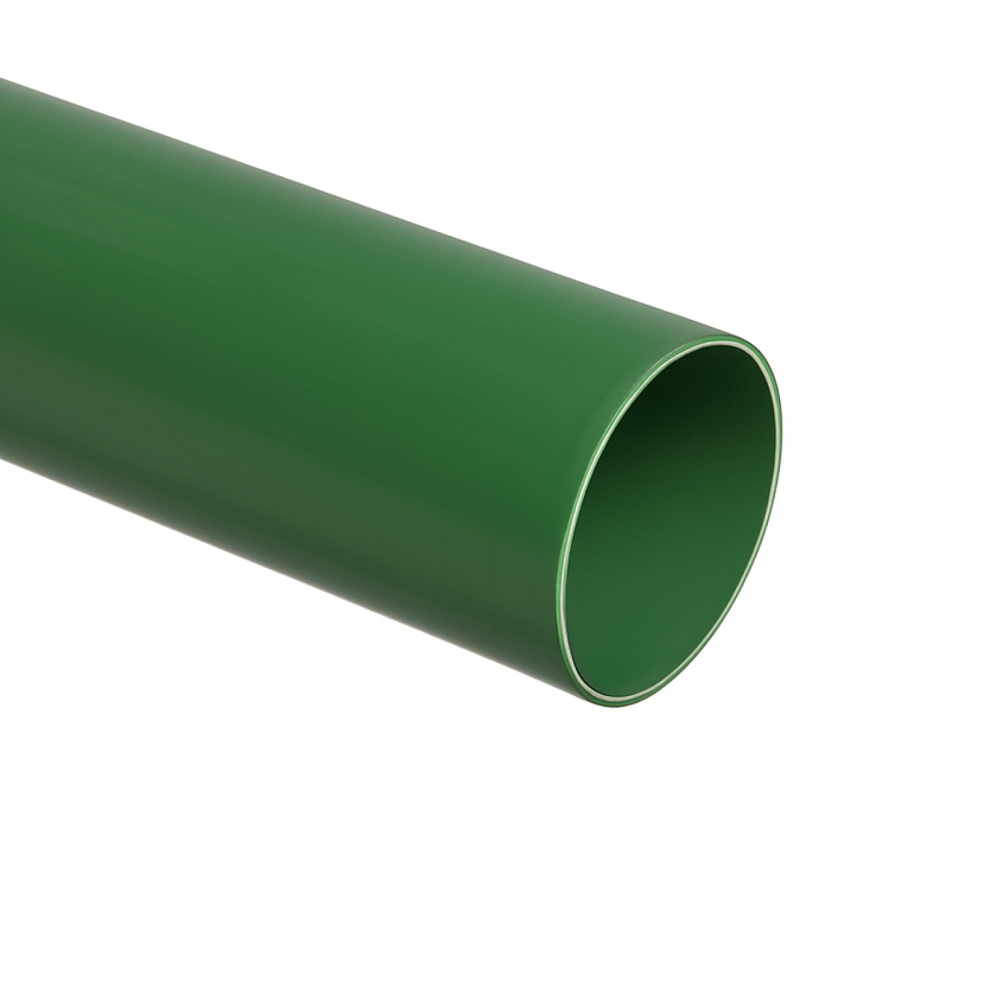 PVC buis 200 mm, groen, SN8, gladde buis, L = 5 mtr