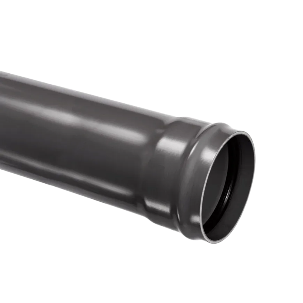 PVC drukbuis 110 x 4,2mm 3S-drukmanchet, PN10, L= 5mtr