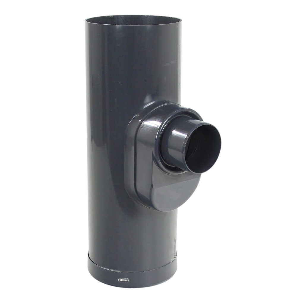 PVC onderbak Ø250mm, t.b.v. tegelpadkolk, 12L, H=600mm