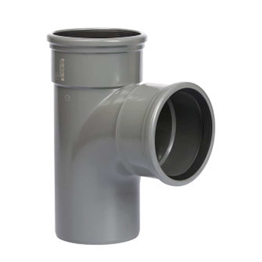 PVC T-stuk 88° 315 SN4 MxS