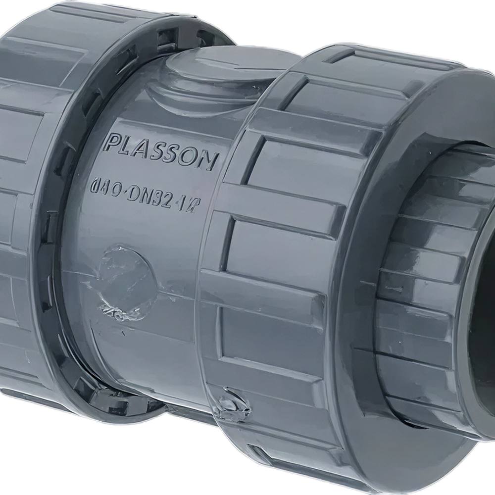 PVC Terugslagklep 16mm FPM (Viton)