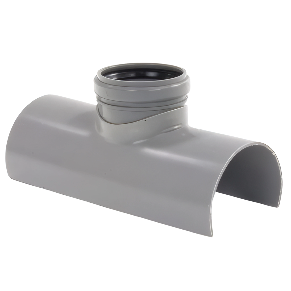 PVC Zadelstuk 110 x 75, mof