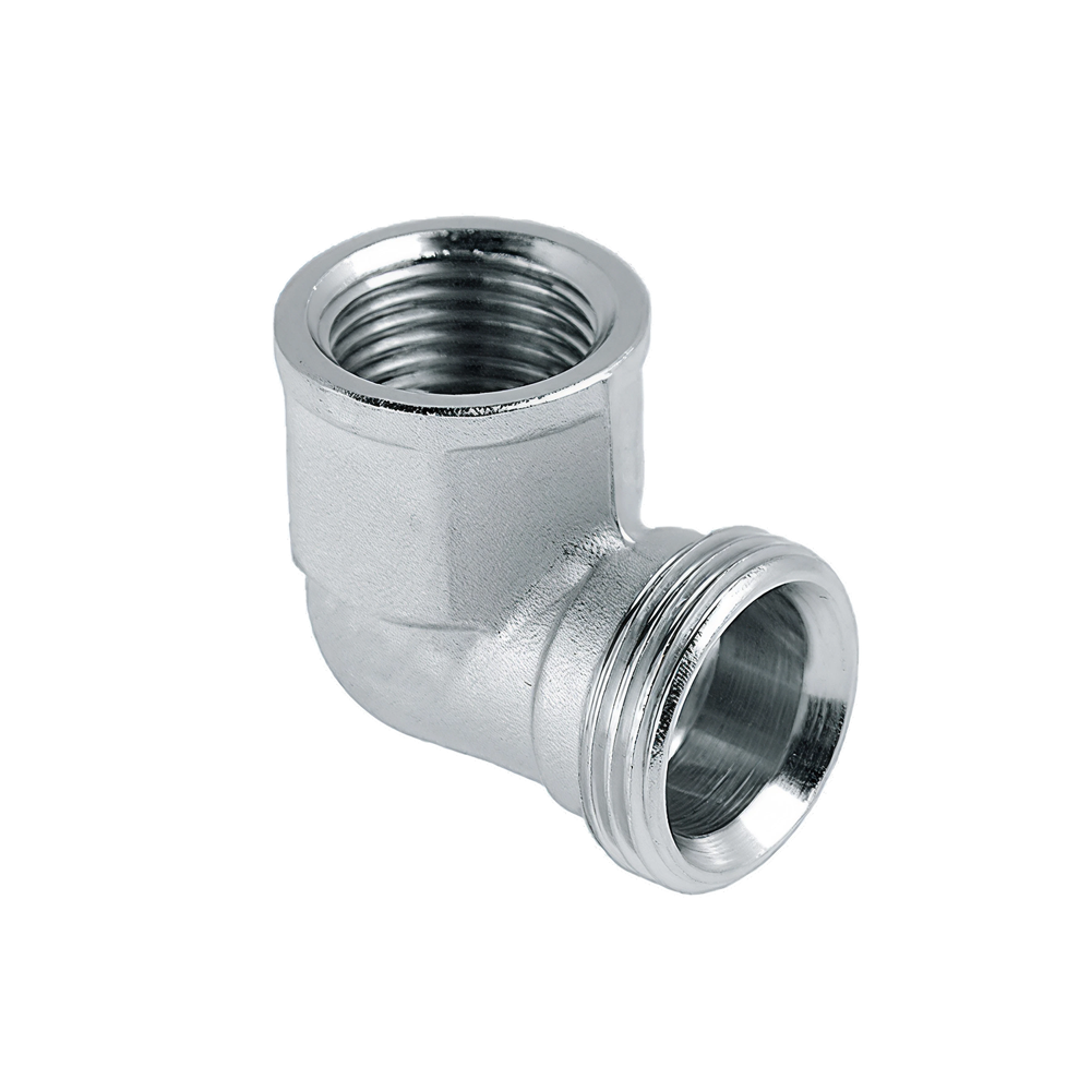 RC 905 Knie 1/2" binnendraad x 3/4" eurokonus