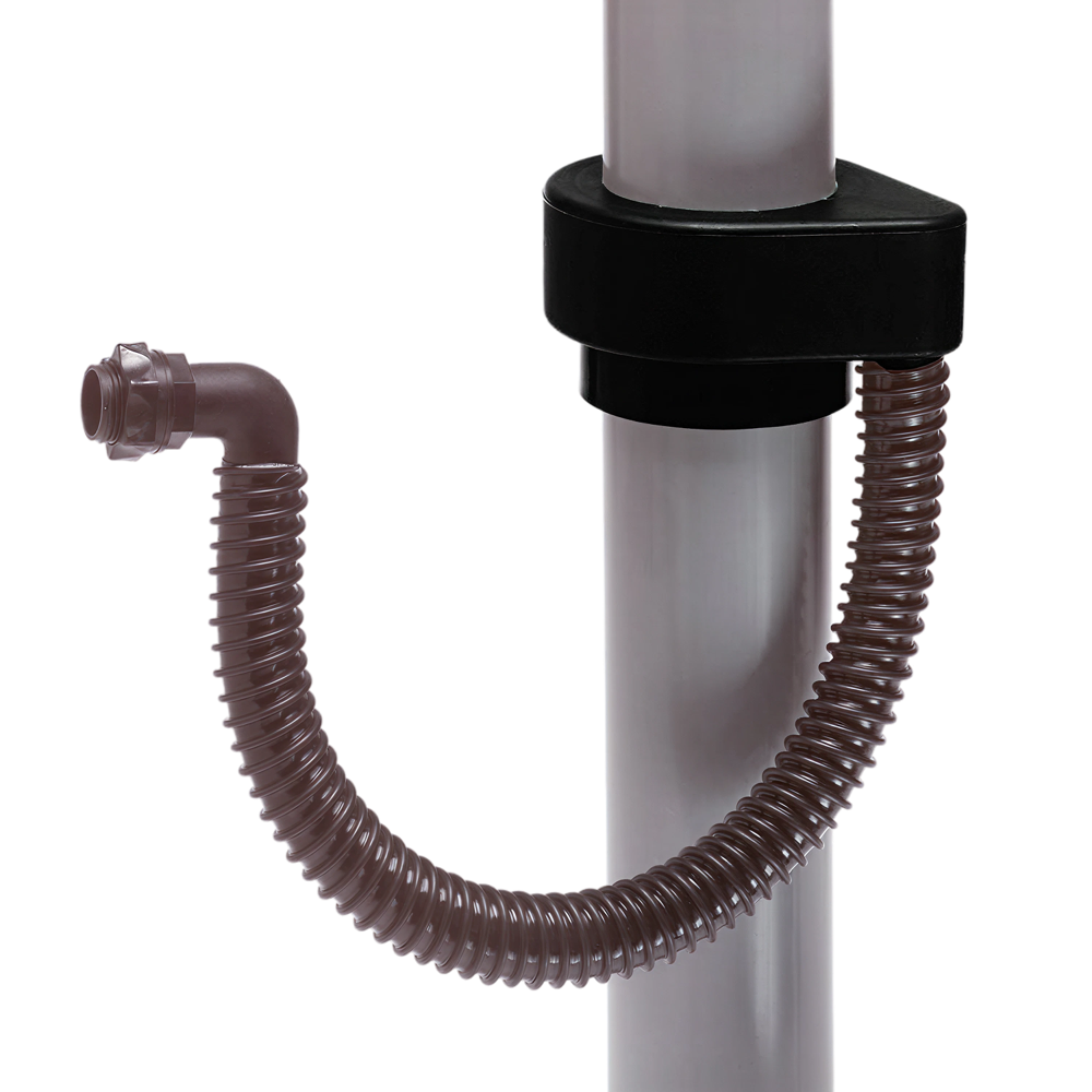 Regenton vulautomaat, zwart, voor 60/70/80/100mm hwa buis