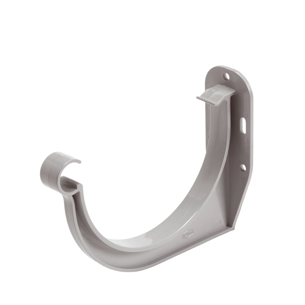 S-lon Gootbeugel kunststof 125mm, t.b.v. mastgoot, grijs