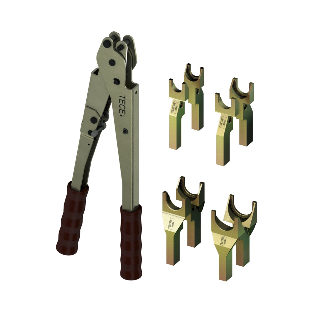 TECEflex handperstang 14-32mm, drukhulzen HPW-L, incl. Persb