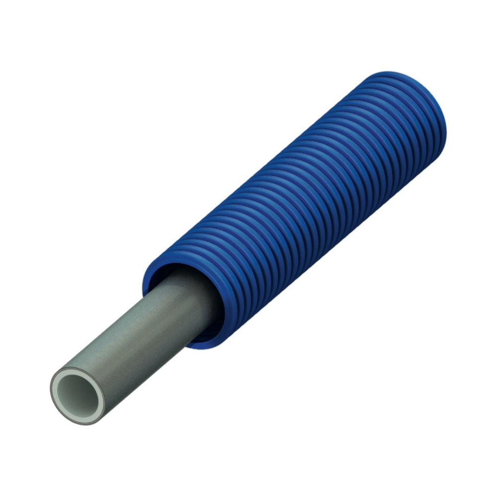TECEflex PE-Xc verwarmingsbuis in mantelbuis, blauw,  16