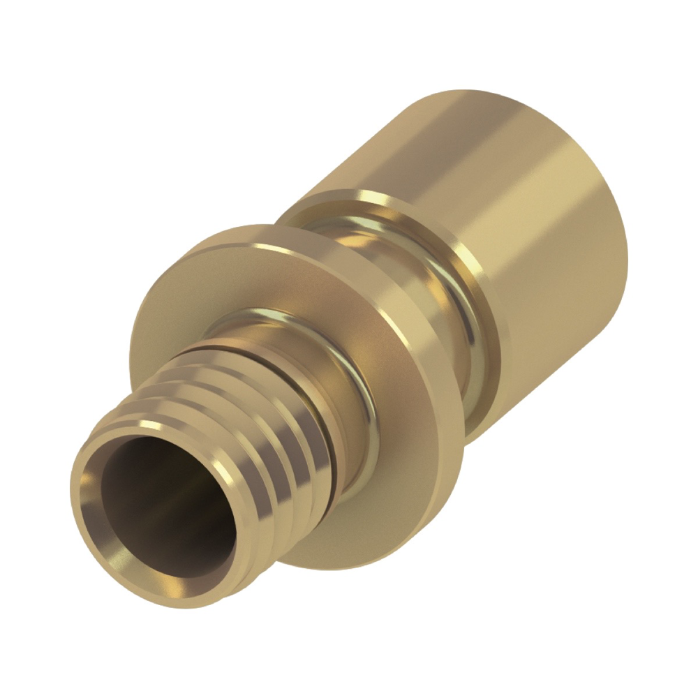 TECEflex soldeerfitting 16 x 15mm koperbuis naar TECEflex