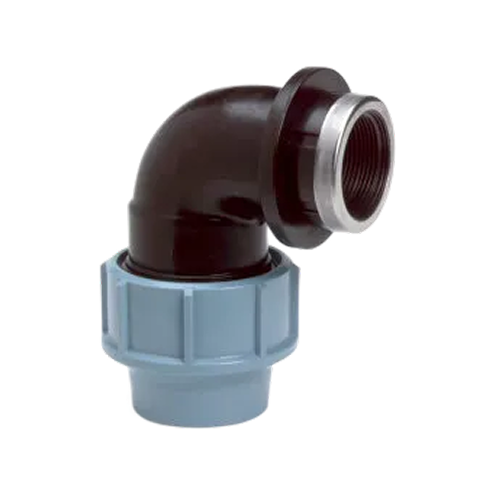 Unidelta PP Knie 90° met bi 32 x 1''